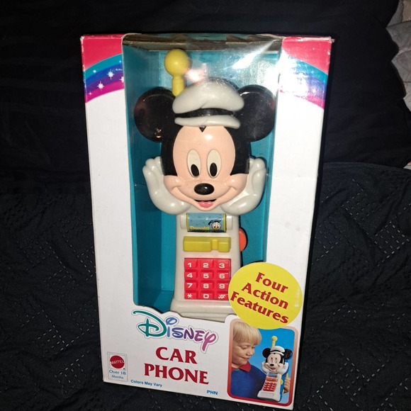 NEW STILL SEALED Disney Kids Car Phone no batteries needed! - Picture 1 of 7